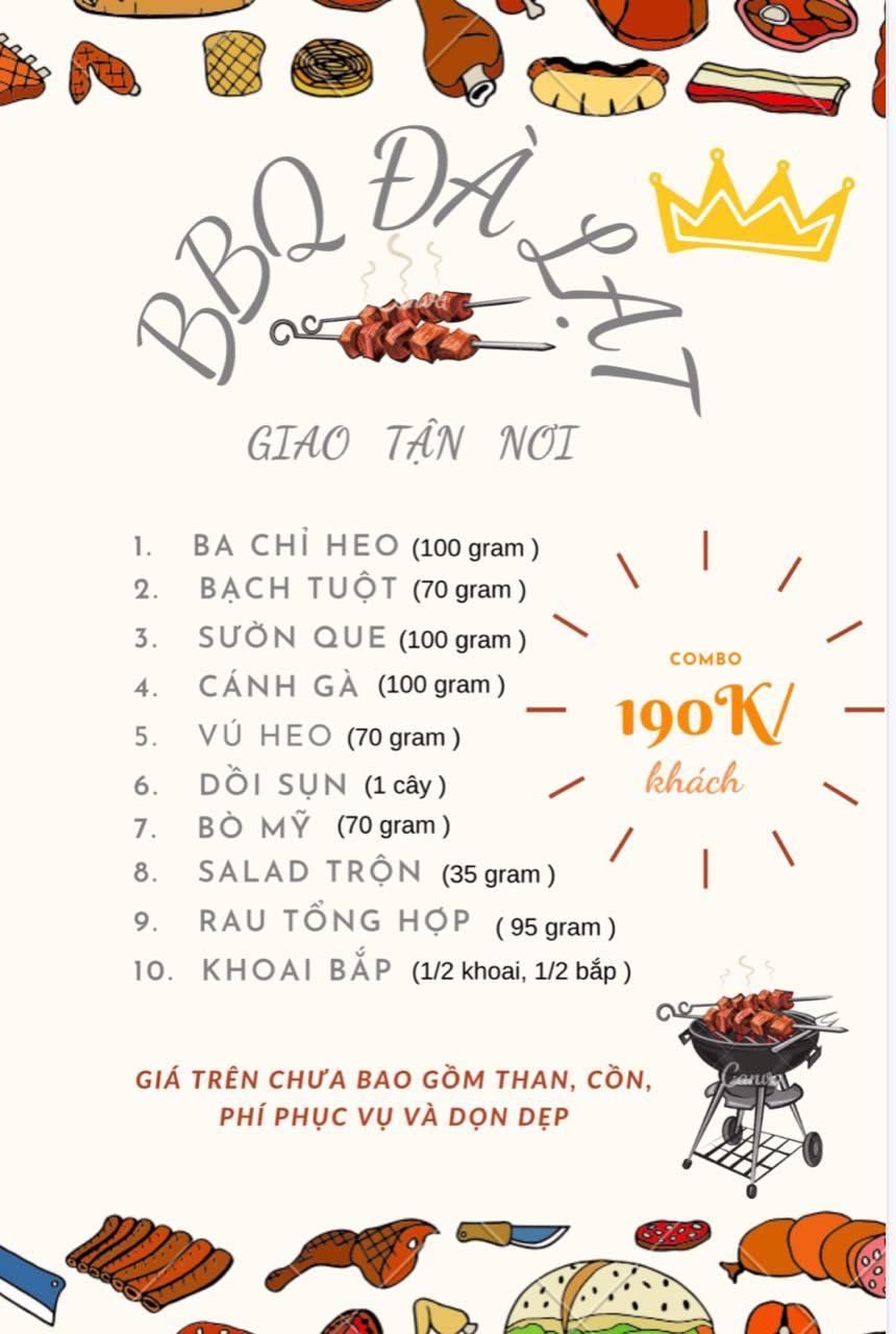 Combo150-duoc-ban-tai-BBQ đà lạt giao tận nơi