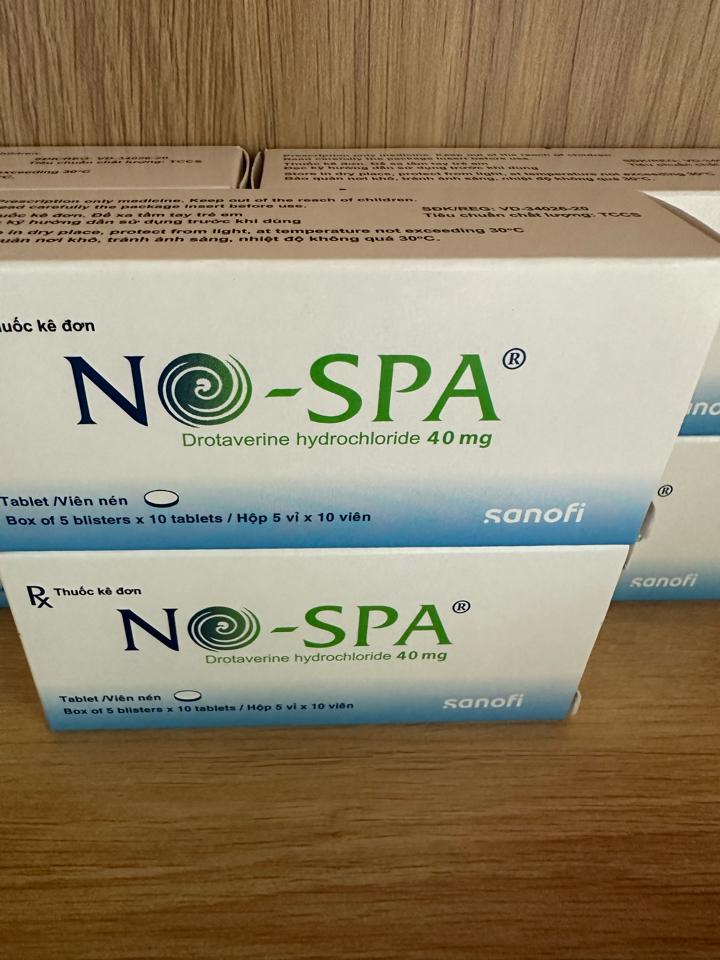 NoSpa 40mg -duoc-ban-tai-Phòng Khám Sản Phụ Khoa Bs Trần Phước Gia