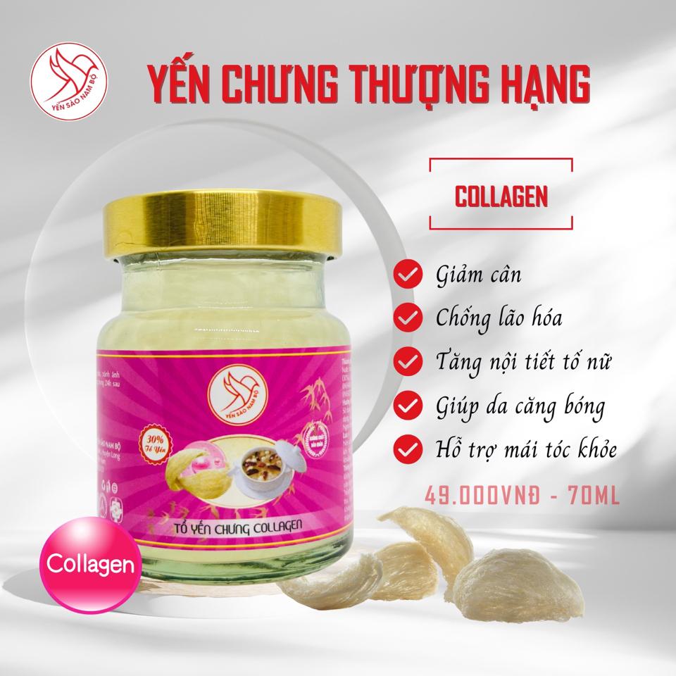 Yến Chưng - Bổ Sung Collage 70ML-duoc-ban-tai-SHOP SAPHIR