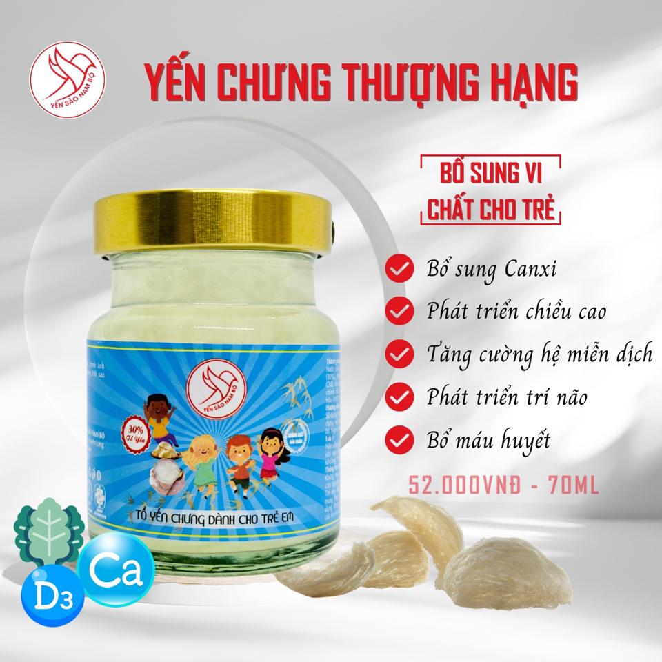 Yến Chưng - Vi Chất Cho Trẻ Em 70ML-duoc-ban-tai-SHOP SAPHIR