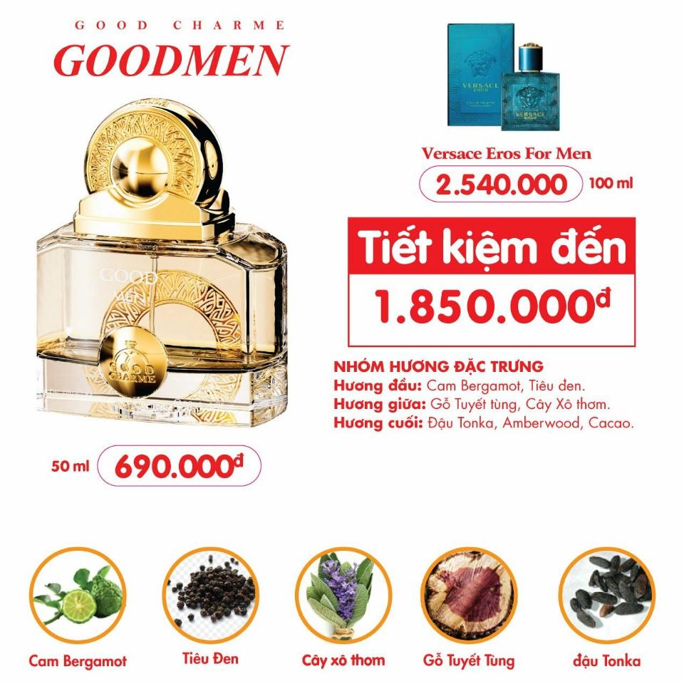 Nam - Good Men Vàng 50ml EDP-duoc-ban-tai-SHOP SAPHIR