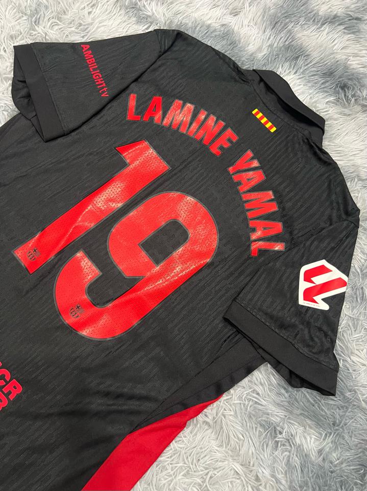 [Player] Áo bóng đá Barcelona X Travis Scott (Sân khách) 19 Lamine Yamal-duoc-ban-tai-KYD - Outfit của bạn, gu của KYD