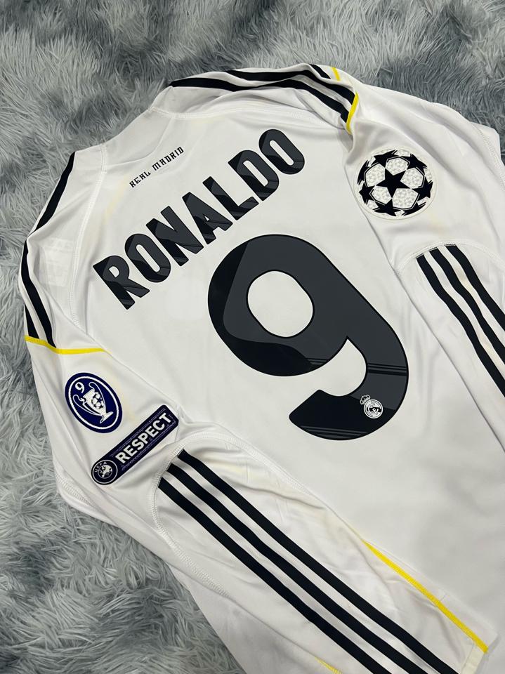 [Retro Player] Áo Real Madrid tay dài 2009 7 Ronaldo-duoc-ban-tai-KYD - Outfit của bạn, gu của KYD