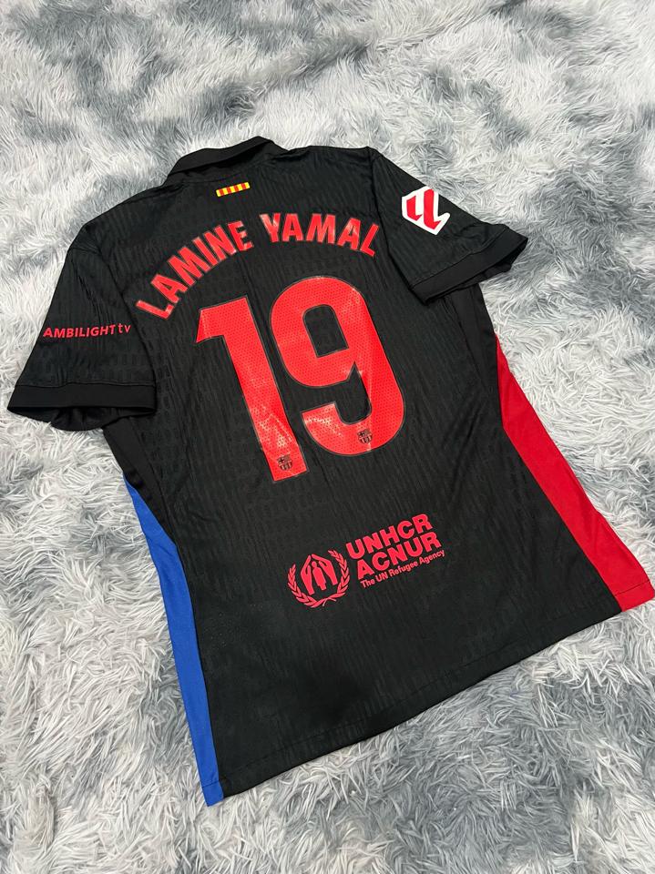 [Player] Áo bóng đá Barcelona X Travis Scott (Sân khách) 19 Lamine Yamal-duoc-ban-tai-KYD - Outfit của bạn, gu của KYD