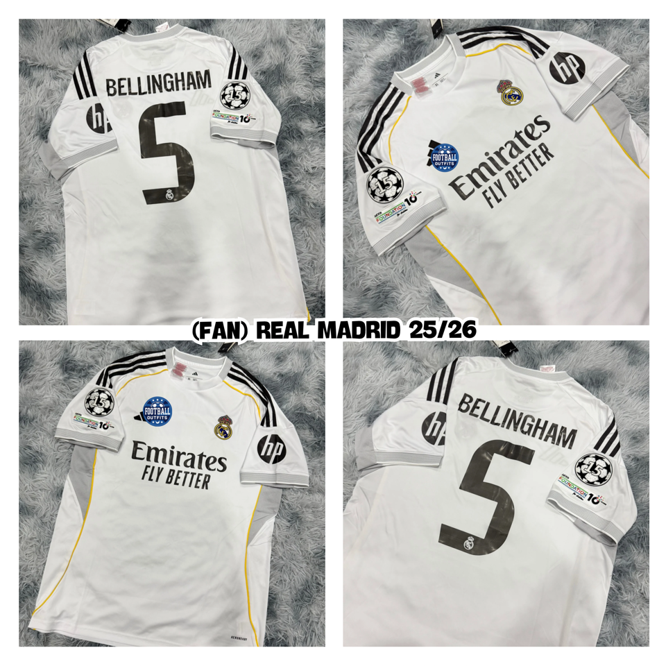 [Fan] Áo bóng đá Real Madrid 25/26 full Nameset-duoc-ban-tai-KYD - Outfit của bạn, gu của KYD