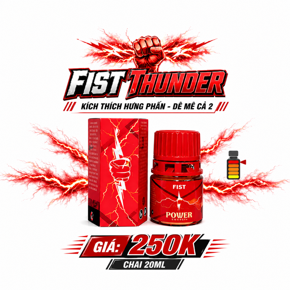 Fist sấm đỏ-duoc-ban-tai-Men18x