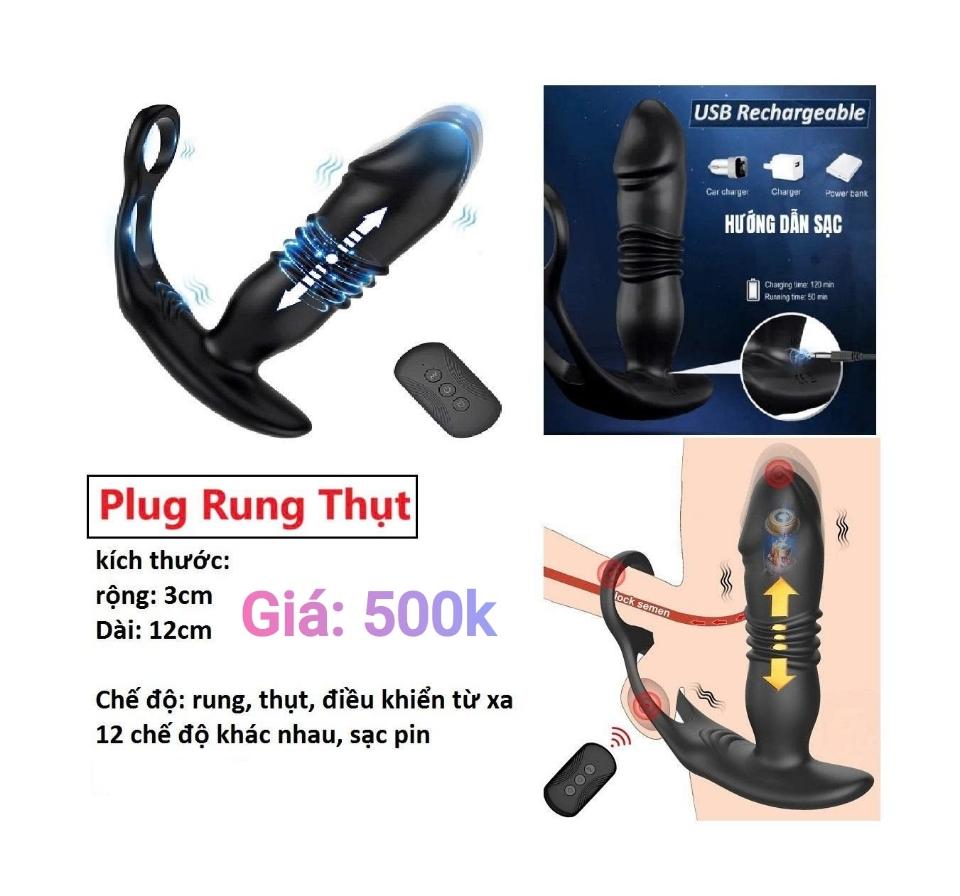 Plug rung thụt - điều khiển từ xa-duoc-ban-tai-Men18x