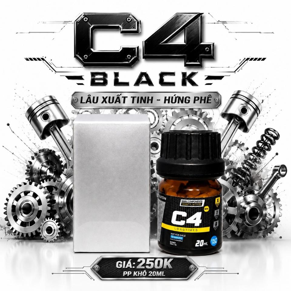 C4 Black - khô-duoc-ban-tai-Men18x