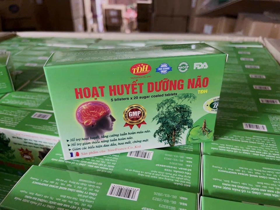 Hoạt huyết dưỡng não hộp 100 viên-duoc-ban-tai-ÁNH HỒNG MART