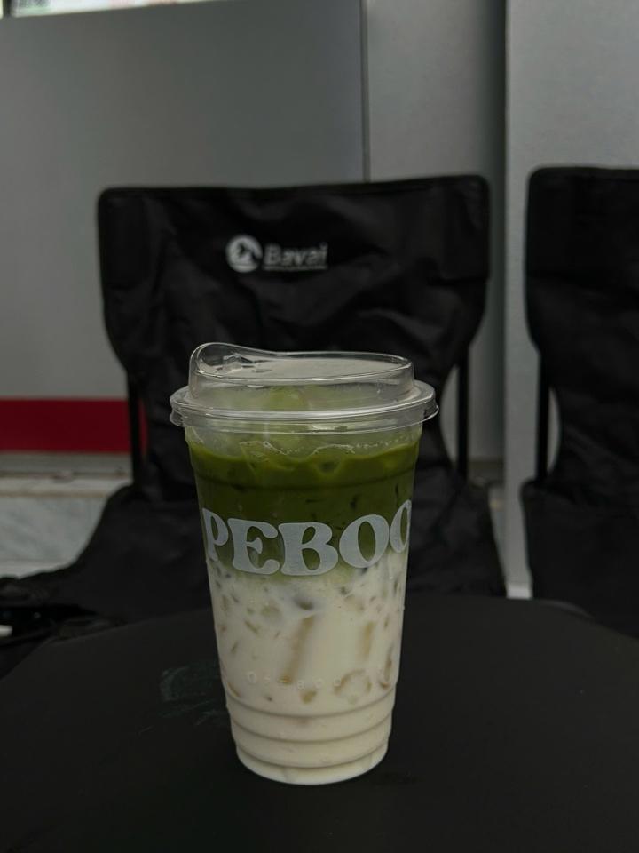 Matcha latte-duoc-ban-tai-PEBOO Lab