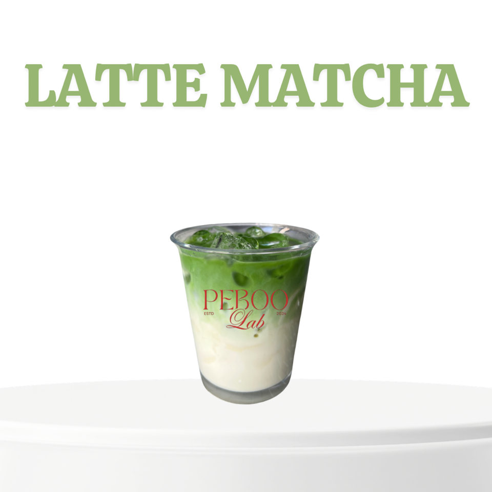 Matcha latte-duoc-ban-tai-PEBOO Lab