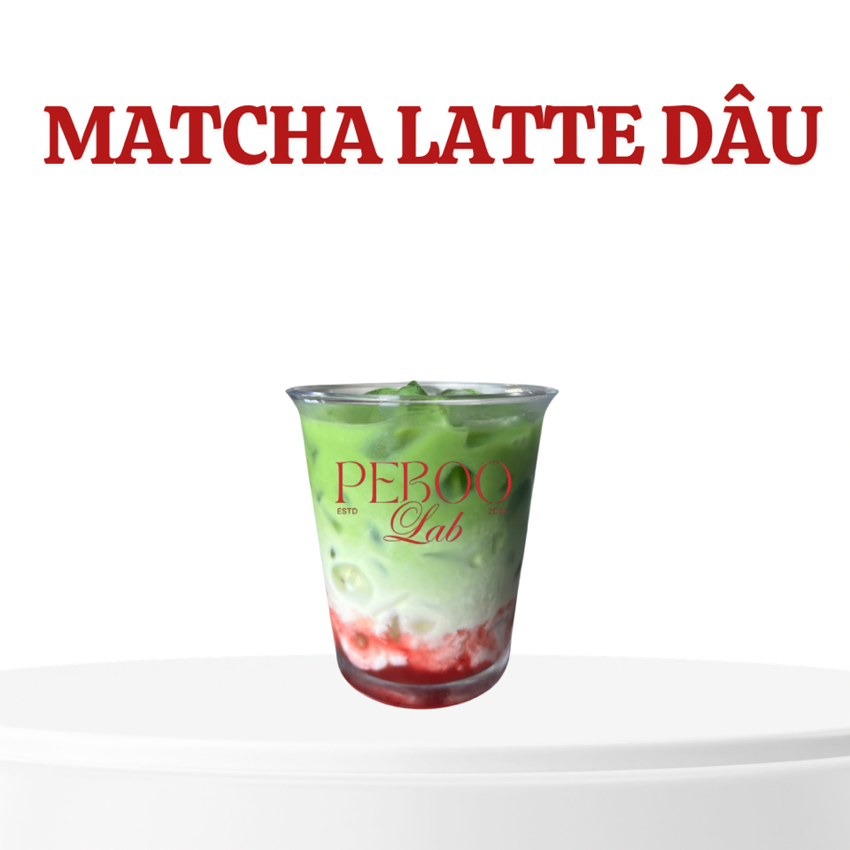 Matcha Latte Dâu-duoc-ban-tai-PEBOO Lab