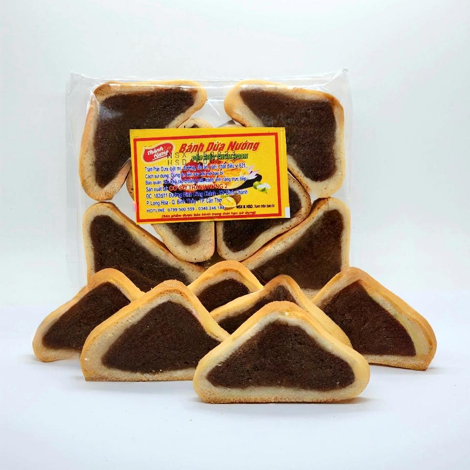 Bánh dừa tam giác socola-duoc-ban-tai-Cơ Sở Sản Xuất Duy Đạt
