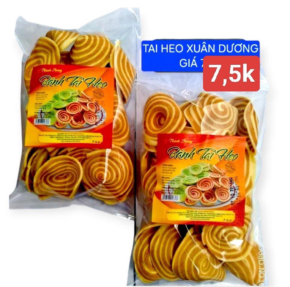 Bánh tai heo dày Xuân Dương 120g -duoc-ban-tai-CTY TNHH SX TM LỘC HỶ - NPP THÀNH HƯNG