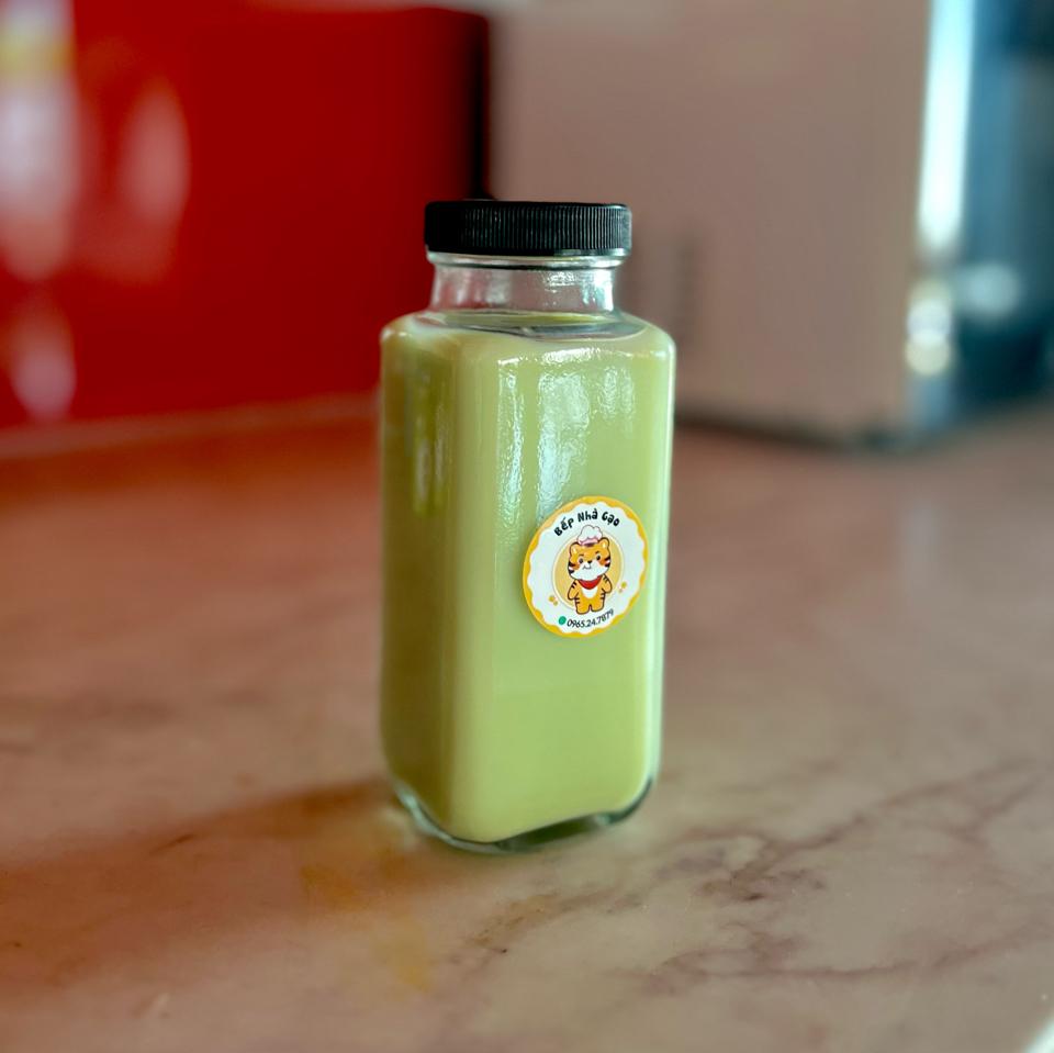 Sữa cốm, đậu xanh, lá dứa-duoc-ban-tai-Bếp Nhà Gạo