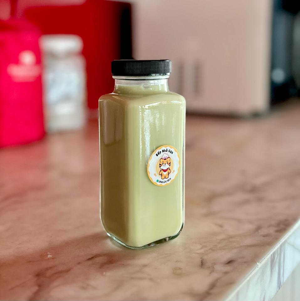 Sữa hạt điều matcha-duoc-ban-tai-Bếp Nhà Gạo