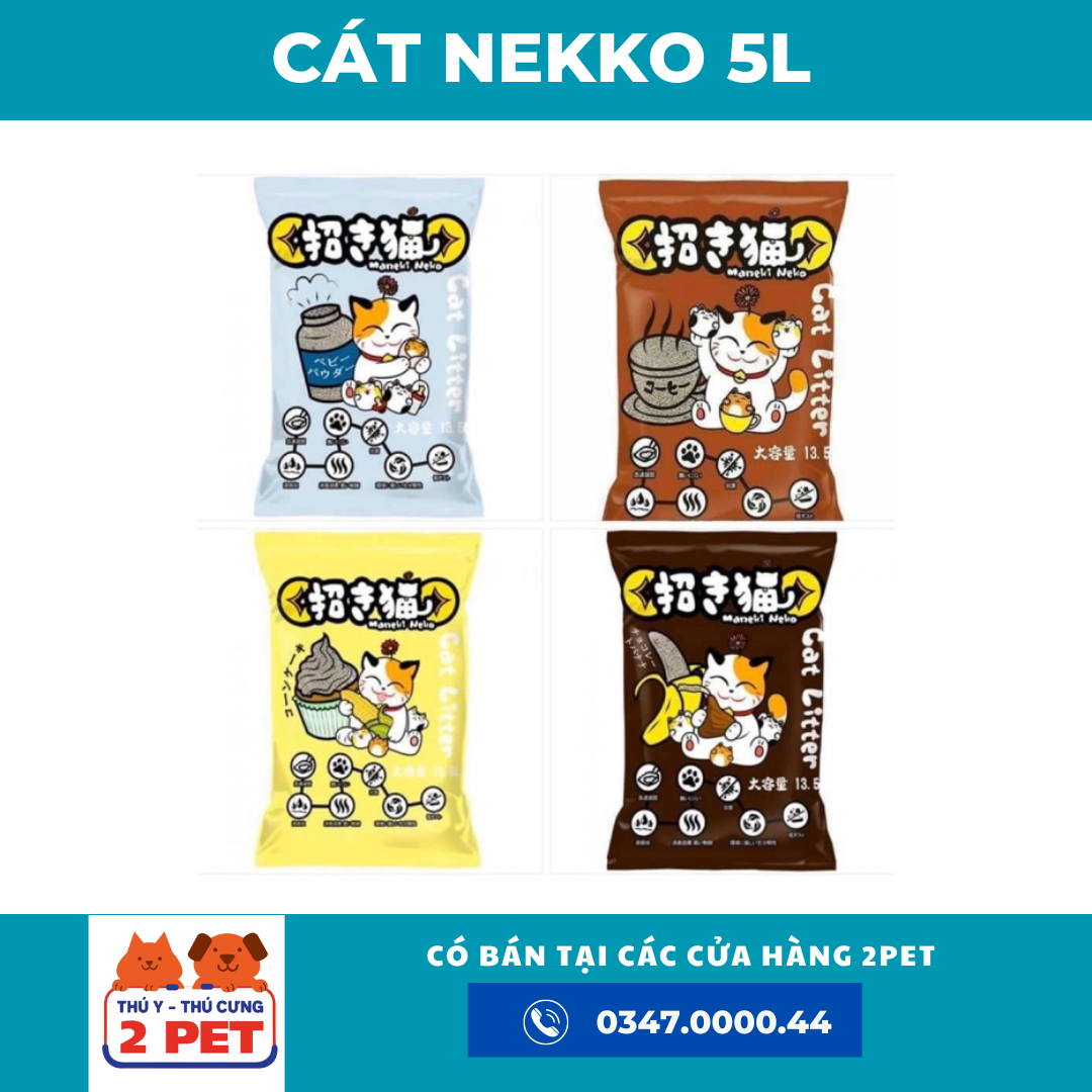 CÁT MÈO NEKO 8L ĐỦ MÙI-duoc-ban-tai-2PET TÂN ĐÔ