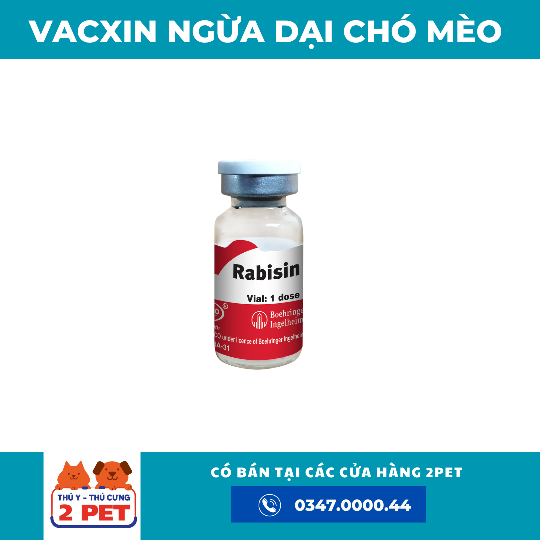VACXIN DẠI  (RABISIN)-duoc-ban-tai-2PET ĐỨC HÒA
