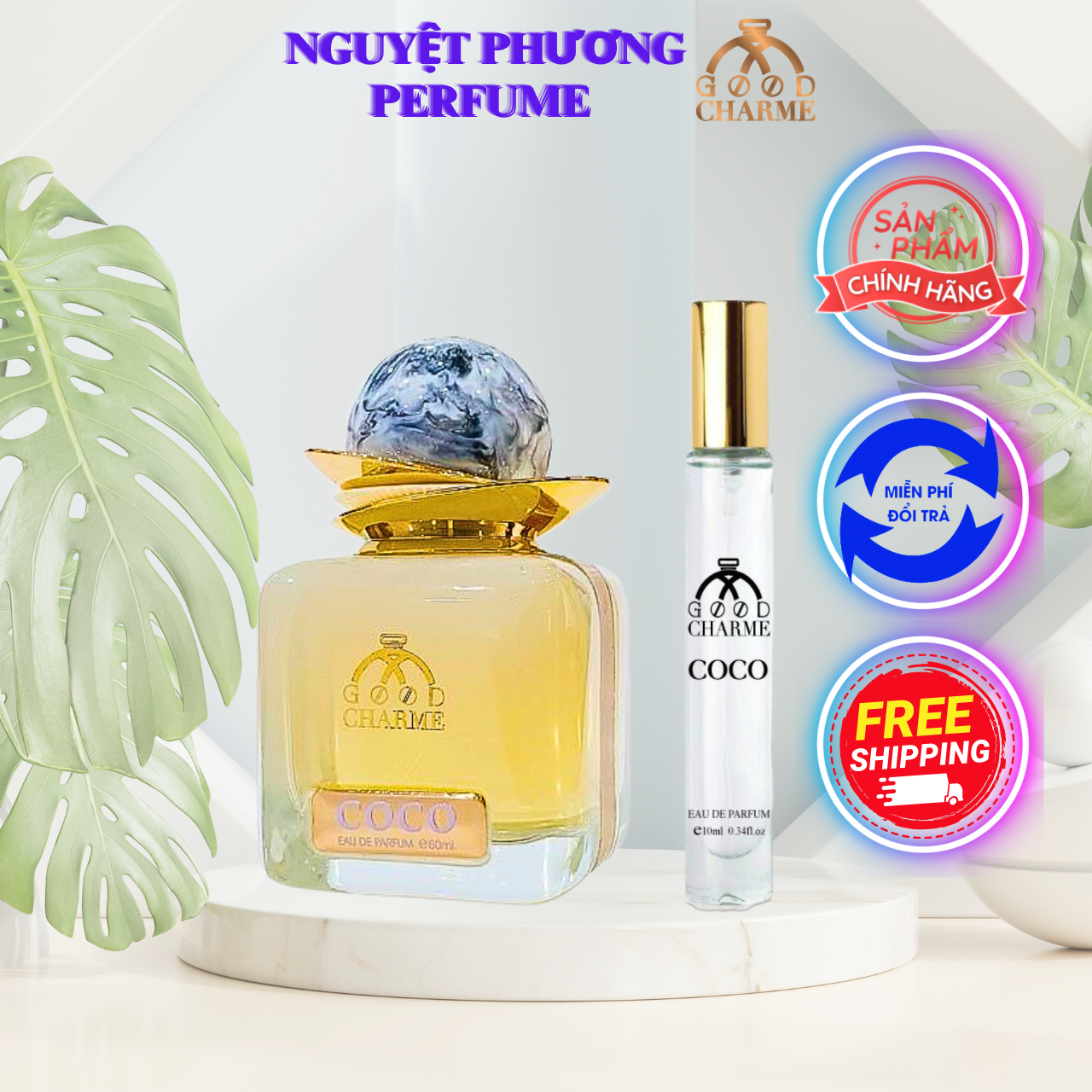 Nước hoa Nữ - Goodcharme Coco Trắng 10ml-duoc-ban-tai-Nguyệt Phương Shop