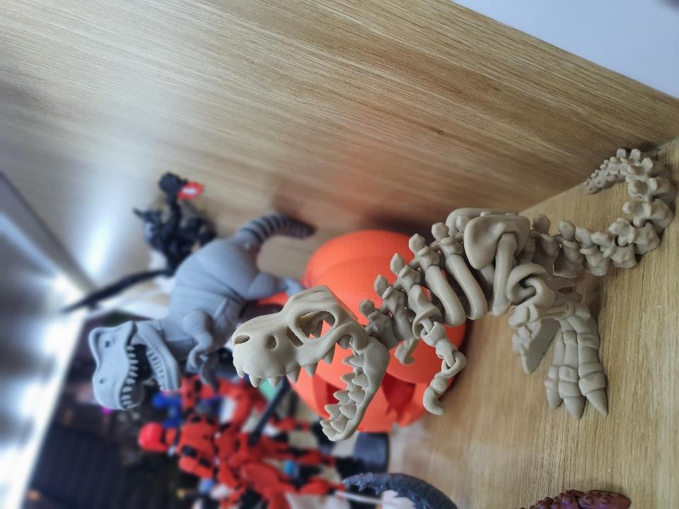 Khủng long T-Rex-duoc-ban-tai-Lytran 3D Printing