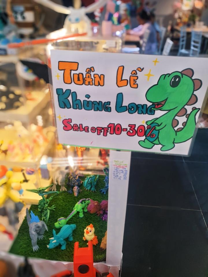 Khủng long 2 sừng Carnotaurus-duoc-ban-tai-Lytran 3D Printing