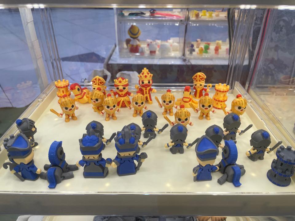 Bộ cờ vua flexi cute-duoc-ban-tai-Lytran 3D Printing