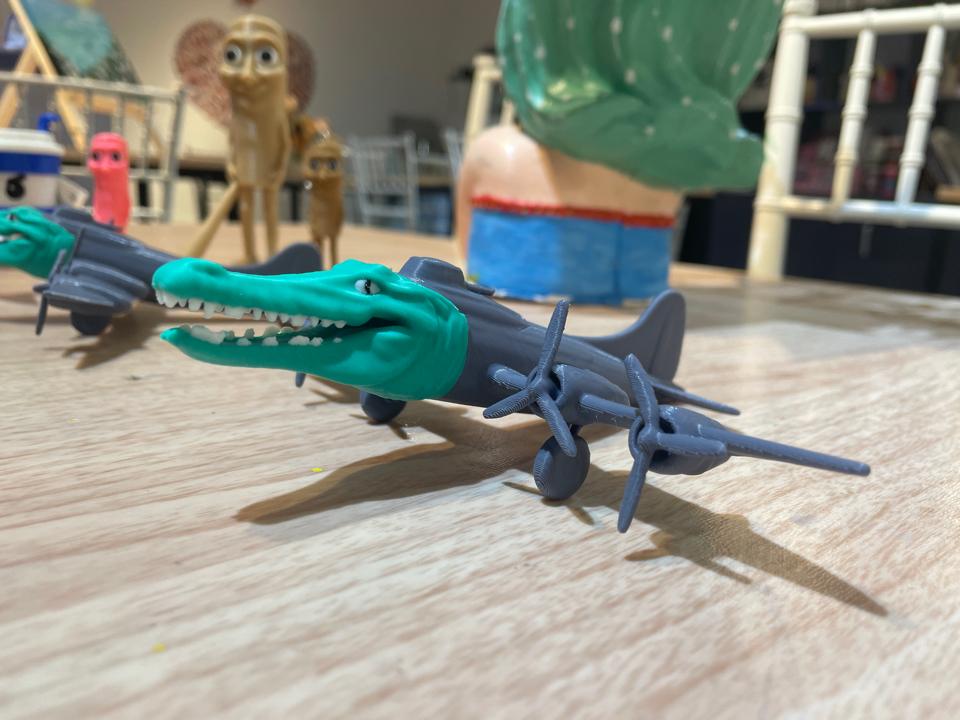 Máy bay cá sấu-duoc-ban-tai-Lytran 3D Printing