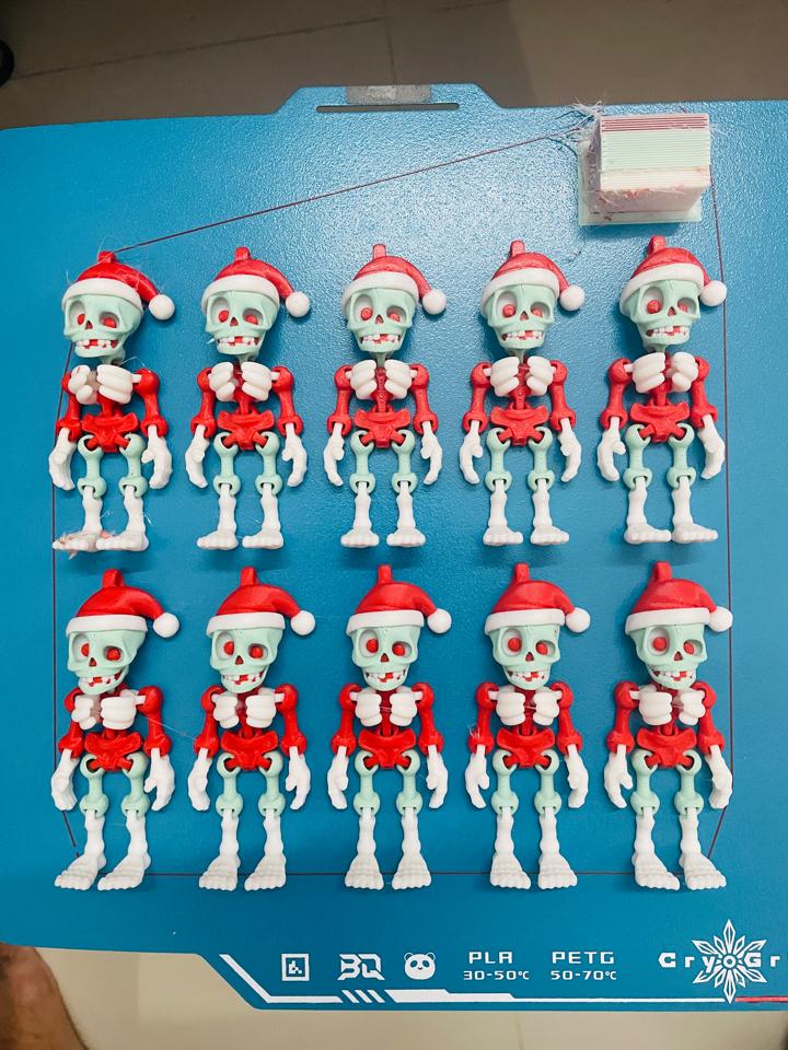 Skeleton mini màu sắc-duoc-ban-tai-Lytran 3D Printing