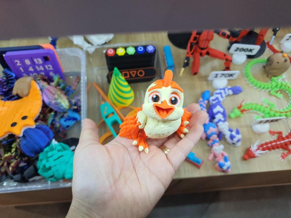 Gà con flexi-duoc-ban-tai-Lytran 3D Printing