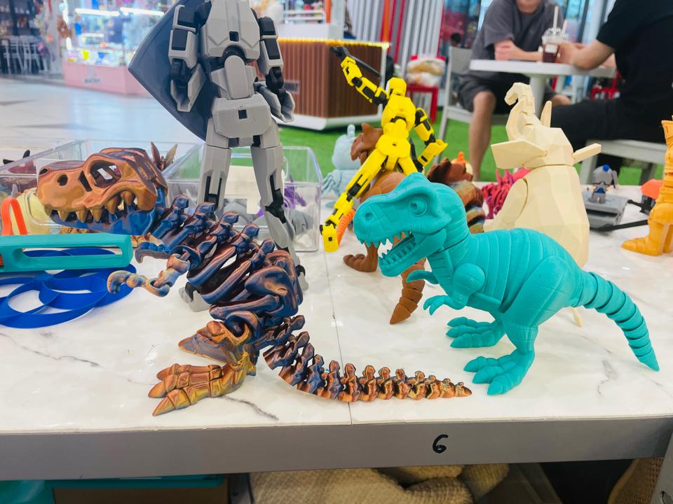 Khủng long T-Rex xương-duoc-ban-tai-Lytran 3D Printing