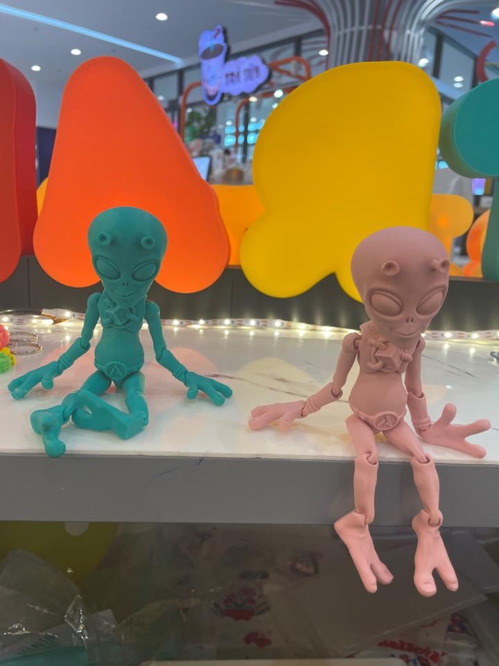 Alien đơn sắc size S-duoc-ban-tai-Lytran 3D Printing