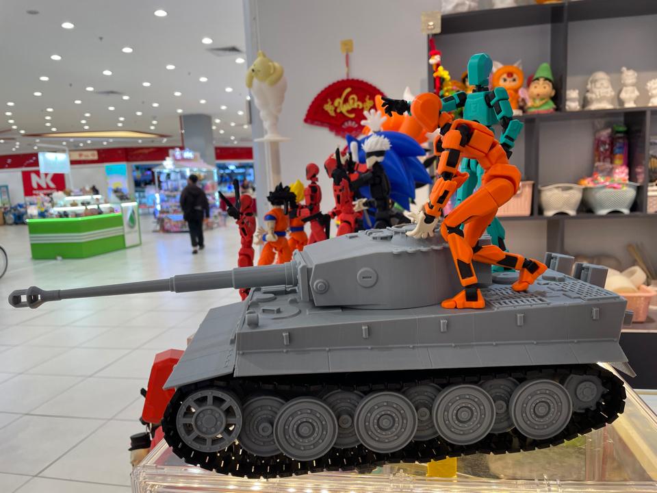Xe tăng Tiger I XL-duoc-ban-tai-Lytran 3D Printing