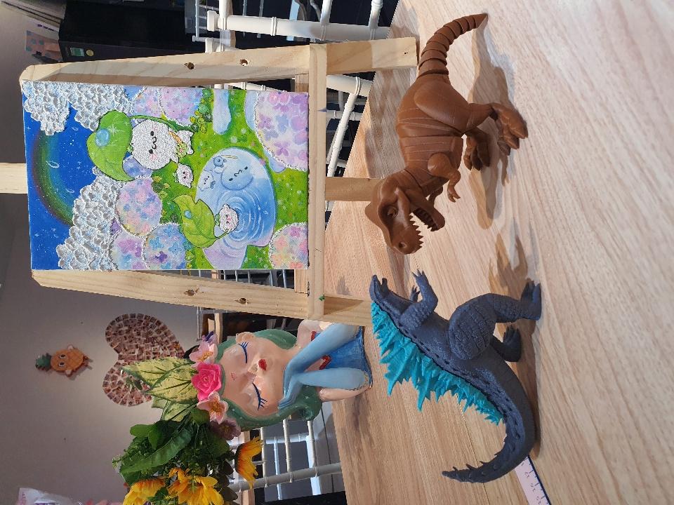 Khủng long T-Rex-duoc-ban-tai-Lytran 3D Printing