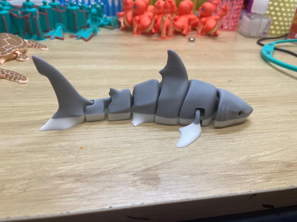 Cá mập xám size M-duoc-ban-tai-Lytran 3D Printing