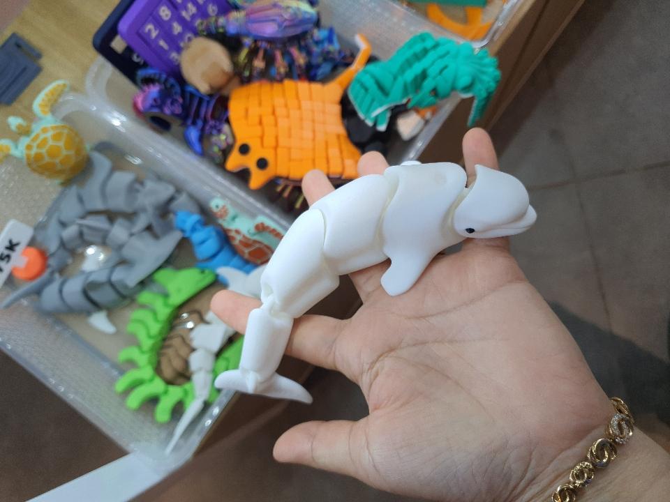 Cá heo trắng-duoc-ban-tai-Lytran 3D Printing