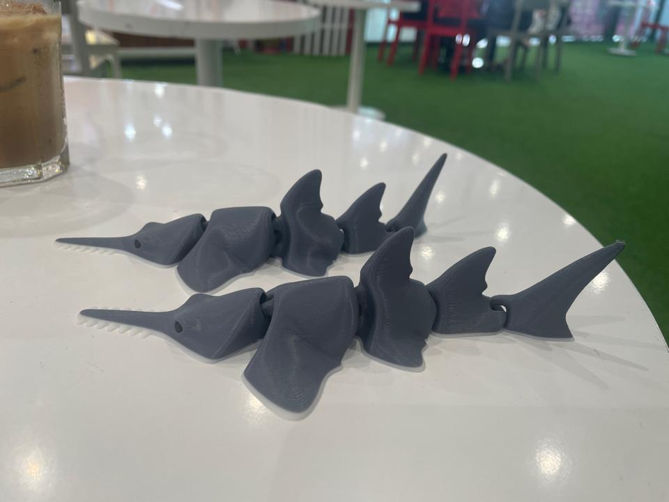 Cá mập mũi cưa-duoc-ban-tai-Lytran 3D Printing