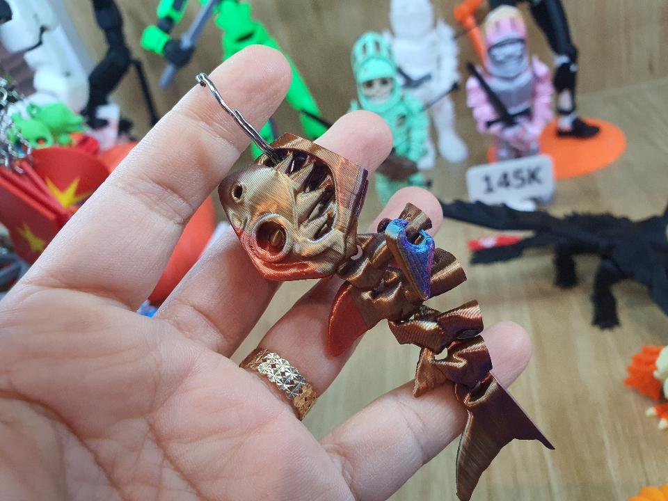 Cá mập xương mini-duoc-ban-tai-Lytran 3D Printing