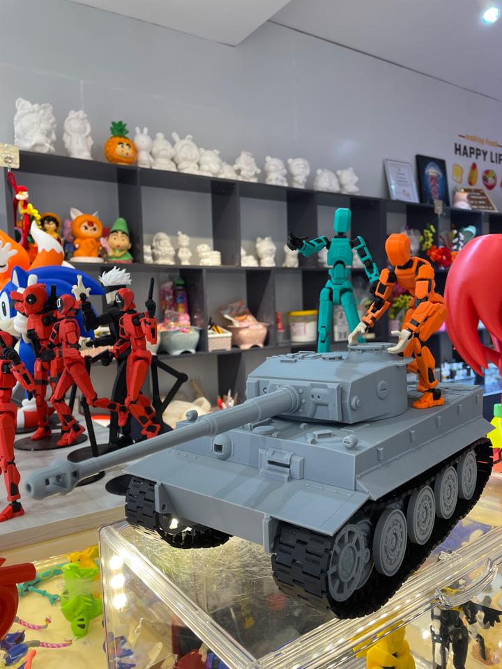 Xe tăng Tiger I XL-duoc-ban-tai-Lytran 3D Printing