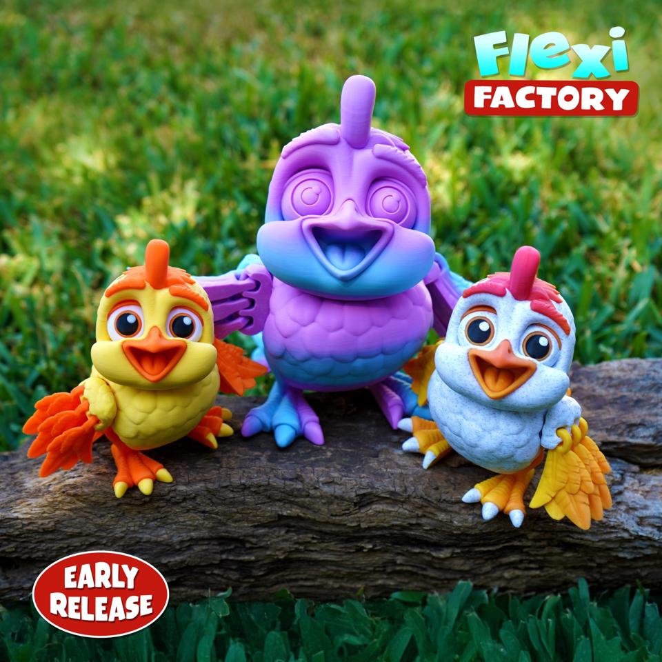 Gà mẹ flexi-duoc-ban-tai-Lytran 3D Printing