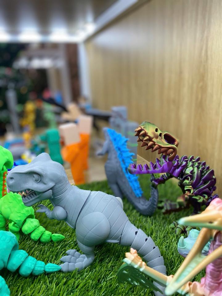 Khủng long T-Rex xương-duoc-ban-tai-Lytran3D Gold Coast