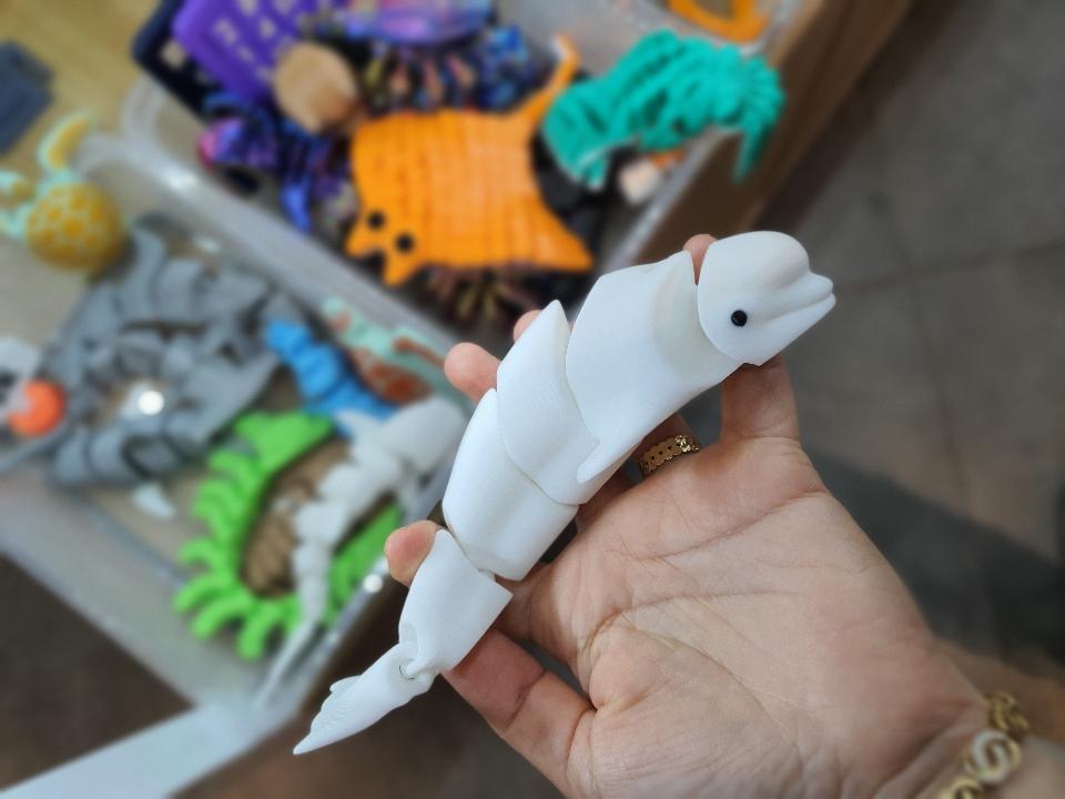 Cá heo trắng-duoc-ban-tai-Lytran 3D Printing
