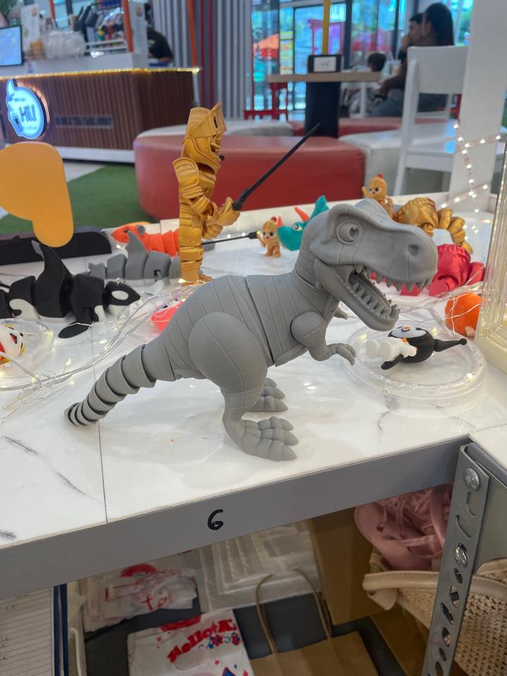 Khủng long T-Rex-duoc-ban-tai-Lytran 3D Printing