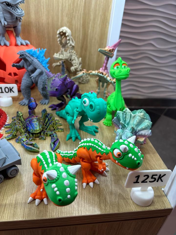 Khủng long TRex cute-duoc-ban-tai-Lytran 3D Printing