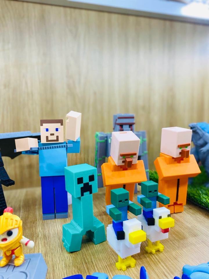 Minecraft Creeper-duoc-ban-tai-Lytran3D Gold Coast