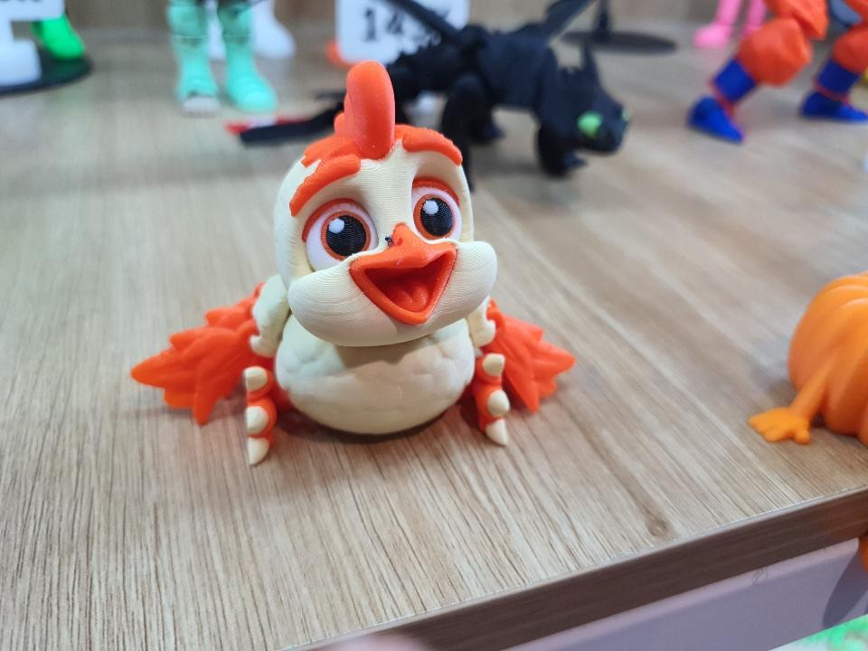 Gà con flexi-duoc-ban-tai-Lytran 3D Printing