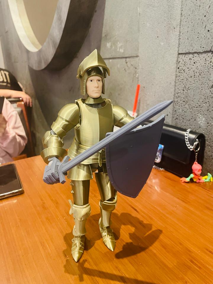 Dummy Lính giáp-duoc-ban-tai-Lytran 3D Printing