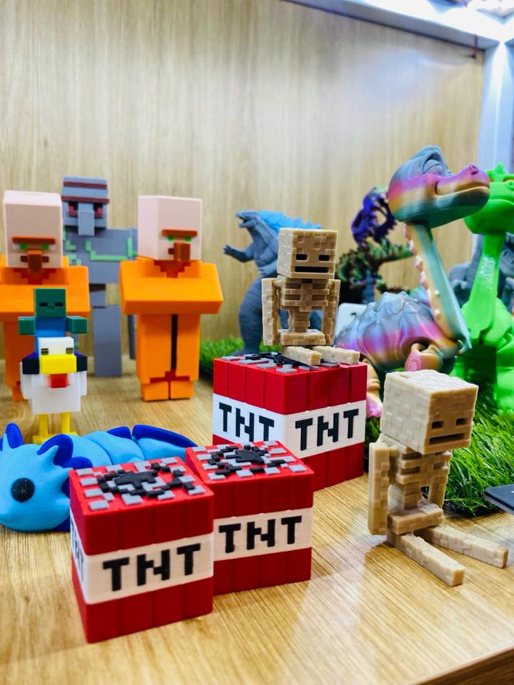 Steve Minecraft-duoc-ban-tai-Lytran3D Gold Coast