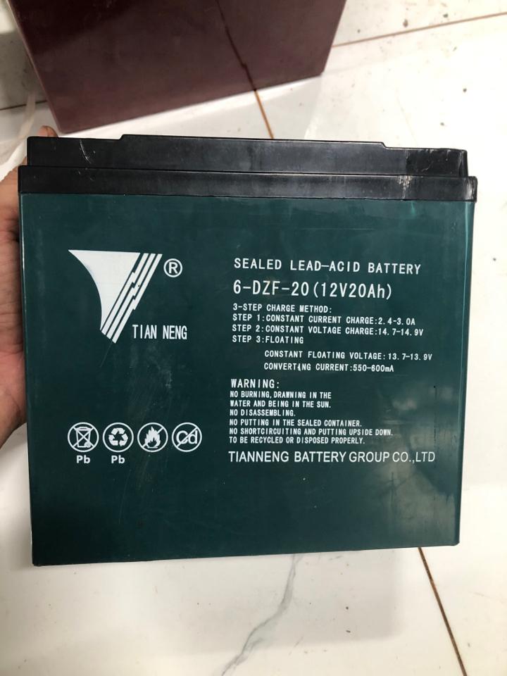 Bình tianneng 12/20ah-duoc-ban-tai-XE CHẠY ĐIỆN , XE ĐẠP ,PHỤ TÙNG