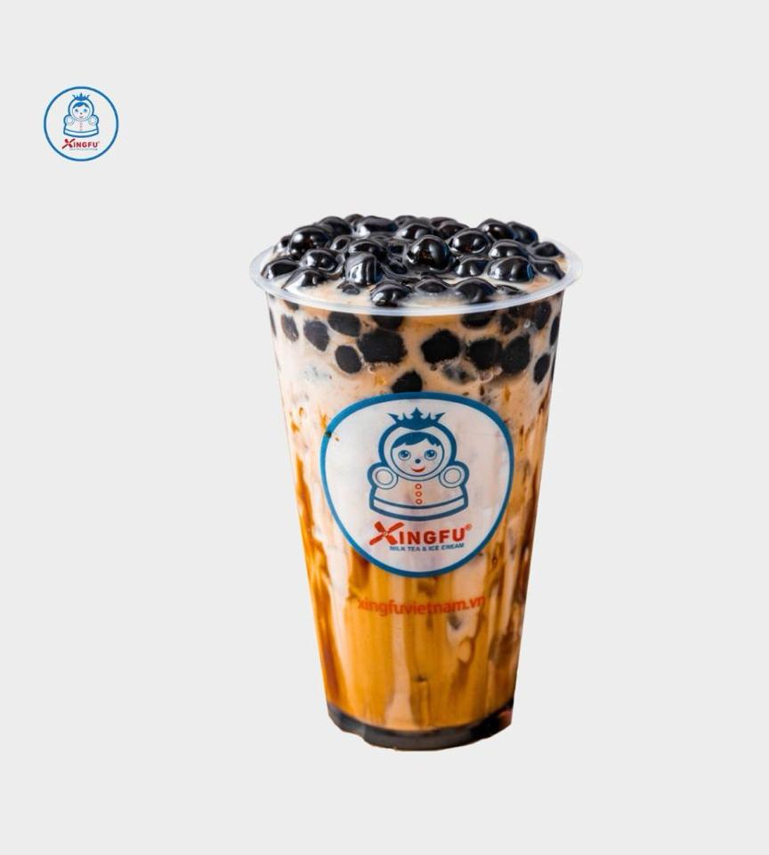 Sữa tươi trân châu đường đen size L -duoc-ban-tai-Xingfu Kiến An 