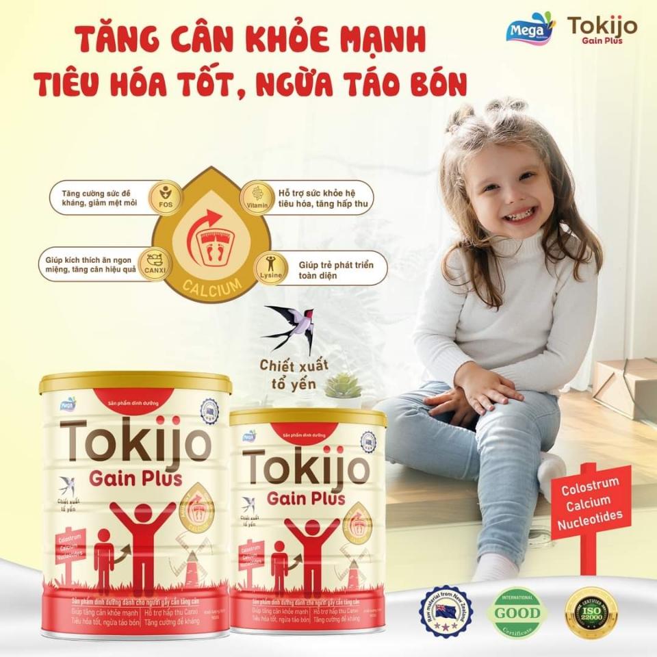 Tokyjo gain plus 400g-duoc-ban-tai-Sữa Nội - Ngoại Mẹ & Bé siêu rẻ